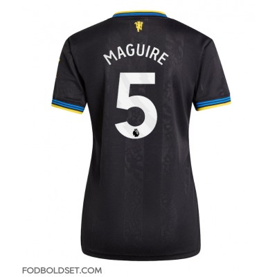 Manchester United Harry Maguire #5 Tredjetrøje Dame 2025-26 Kortærmet Manchester United Harry Maguire #5 Tredjetrøje Dame 2025-26 Kortærmet